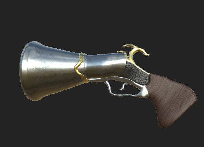 gun 3d model